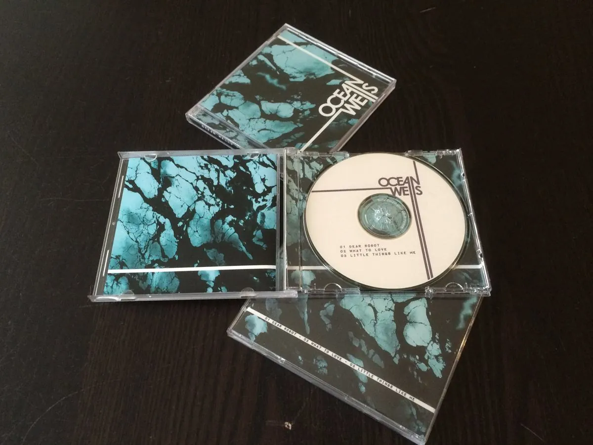 CD covers with artwork