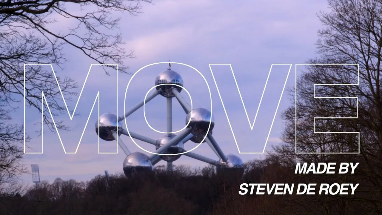 The title screen for MOVE